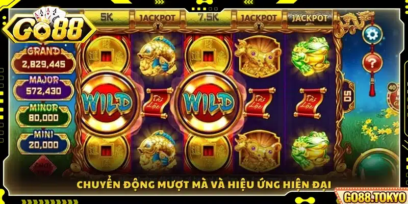 Hình ảnh sinh động, chuyển cảnh mượt