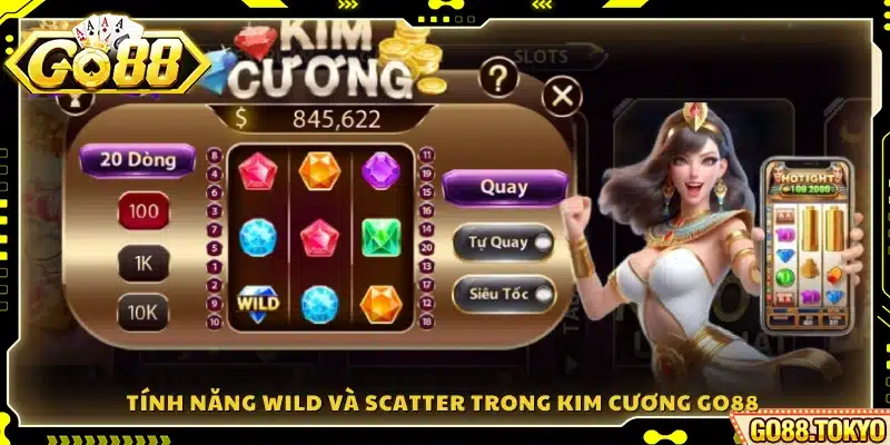 Hai biểu tượng đặc biệt Wild và Scatter